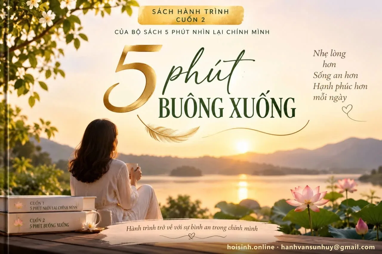 Bìa sách 5 Phút Buông Xuống